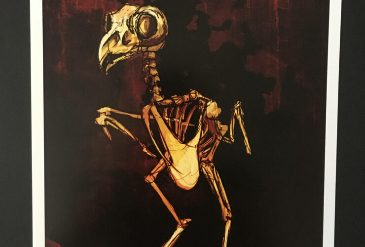 Vogelprint von Anna Kersten