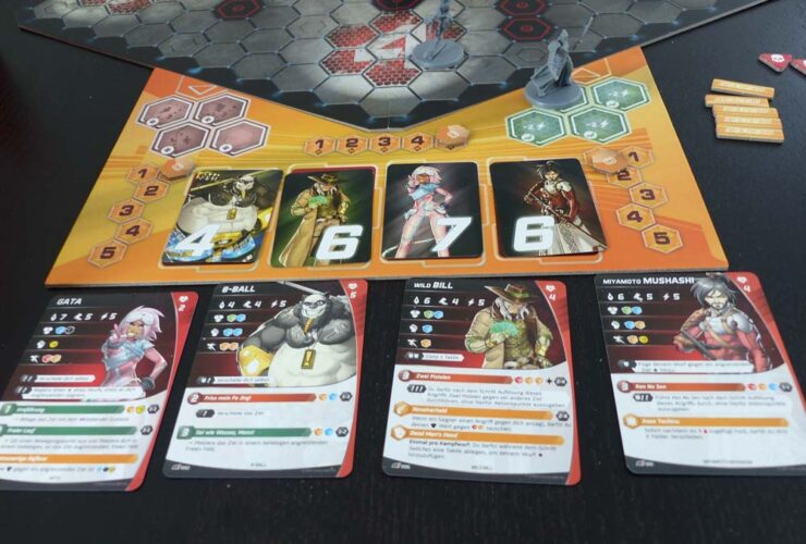 Aristeia - Orangener Spieler