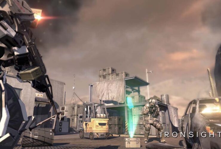 Kämpfen in der Wüste