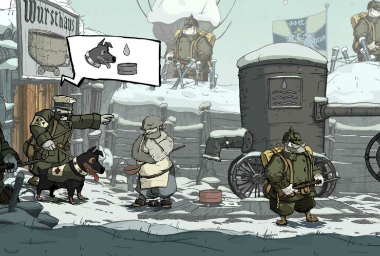Der Hund hat Hunger in Valiant Hearts