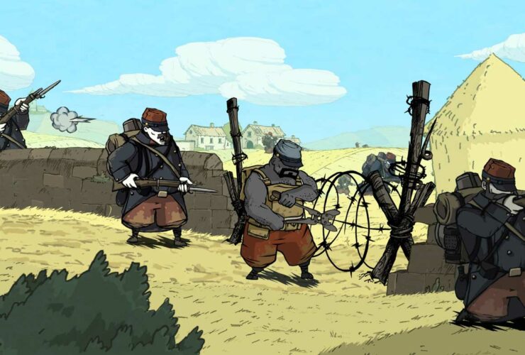 Zerschneiden von Zäunen in Valiant Hearts