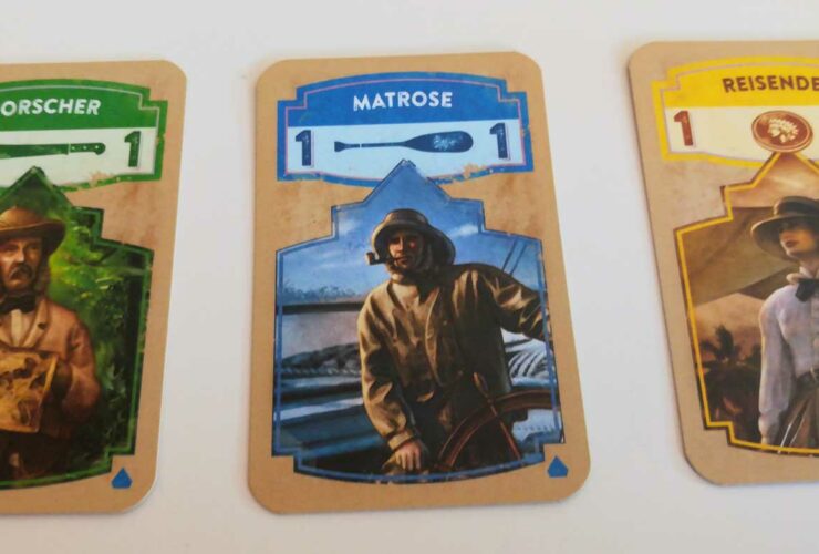 Startkarten von Wettlauf nach El Dorado