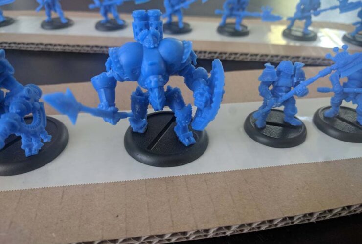 Aufgeklebte Minis