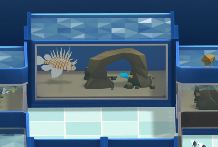 Fische in Megaquarium